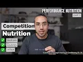 Pre- During and Post-Competition Nutrition Strategies CSCS Chapter 10