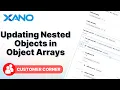 Updating Nested Objects in Object Arrays