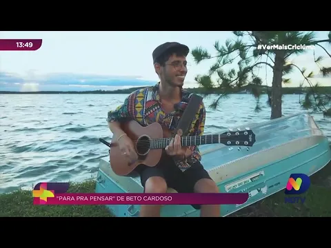 Virada cultural: Ver Mais destaca trabalho do cantor criciumense Beto Cardoso