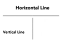 How to Draw Horizontal Line Vertical Line in Website by HTML CSS Simple Easy