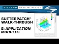 SutterPatch Walk-Through Application Modules