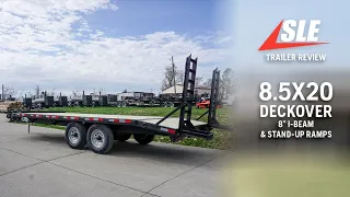 Review of 8 5x20 I-Beam Deckover Trailer