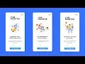 Modern Onboarding Walkthrough Screen UI Design - MeetTheMentor App Android Studio with Bagas Nirwan