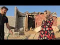 "A miracle is coming: Will the roof of Narges and Mohammad's dream house be built?"