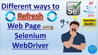 Different ways to Refresh Web Page using Selenium WebDriver Pradeep Nailwal