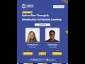 Session I - Introduction to Machine Learning Python Basics Data Handling May 24th 2026