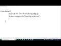 How to Write java program in notepad in hindi