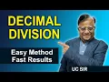 Decimal Division Made Easy Fast Vedic Learn in Seconds