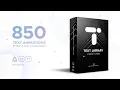 Awesome text animation in After Effects - Text Library review
