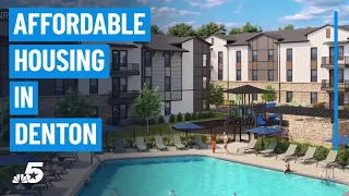 Nearly 300 affordable apartments planned in Denton NBC DFW
