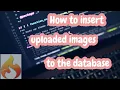 How to insert uploaded images into database using codeigniter