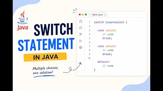 Java Switch Statement Explained Java for Beginners