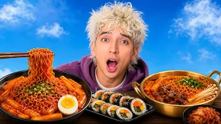PROBANDO COMIDA COREANA