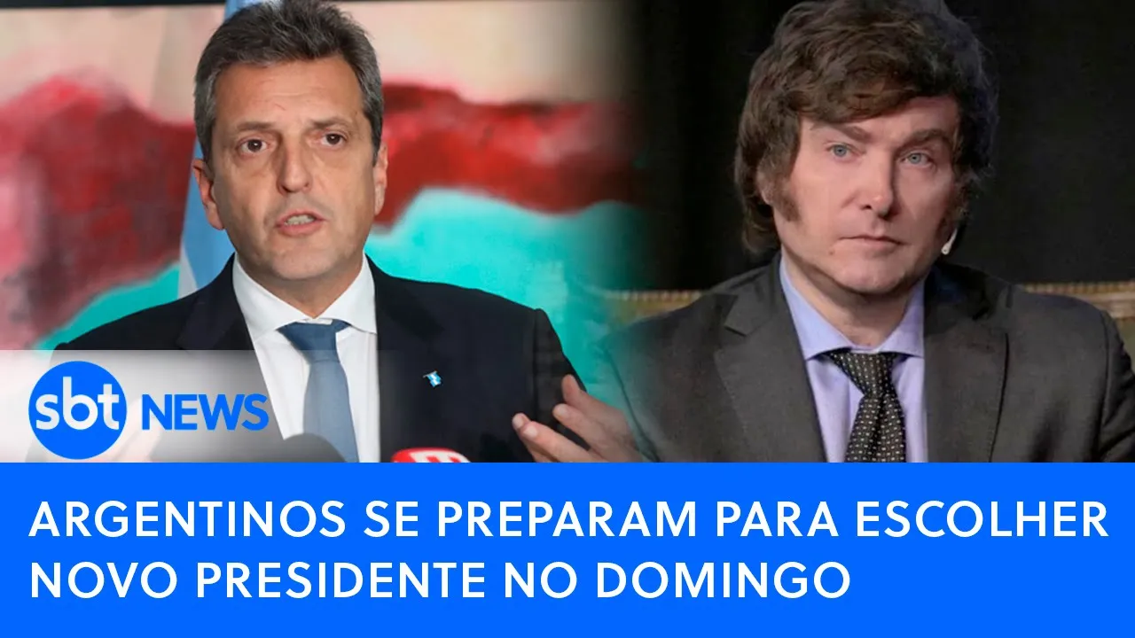 ????Brasil Agora: Argentinos se preparam para escolher novo presidente no domingo | SBT AO VIVO