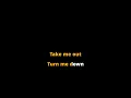 Burn down the disco - James Marriott (Karaoke)