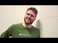 Braden Smith Caleb Furst and Trey Kaufman-Renn talk offensive track meet with Iowa