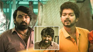 thalapathy vijay u0026 vijay sethupathi best climax telugu fight scene manachitraalu