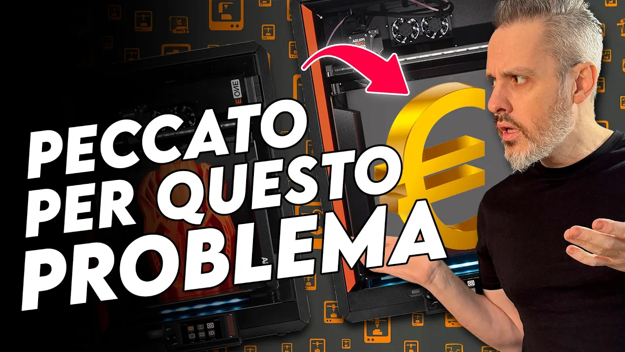 Anteprima di La magia della Prusa Core One L, ma con un problema