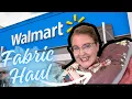Walmart Fabric Haul Walmart Sewing Review