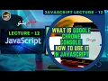 JavaScript Lecture 12 What is Google chrome Console How to use it in javascript