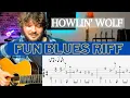 Smokestack Lightning Guitar Lesson for Fingerstyle - Blues guitar essential riffs