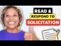 How To Read A Government Contract Solicitation Read and Respond To Solicitation