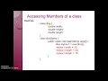 5 Classes And Object in Java