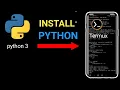 Ngoding bahasa python diHp - Cara install python 3 di termux jadi kita bisa ngoding DiHp