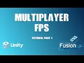 Tutorial Online multiplayer FPS Unity Photon Fusion EP1 Fusion setup movement