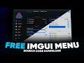 NEW FREE ImGui C MENU UI Download Source Code Custom Elements