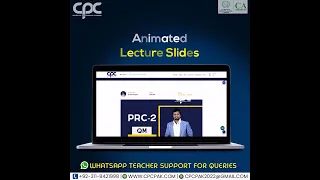 CA | PRC | Admission Open | CPC | 03118421998