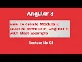 Angular 8 Tutorial - Part 05