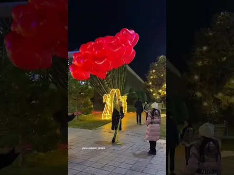 Yangi yil shukuxi Samarqandda | Toshkentda yangi yil | New year in Uzbekistan