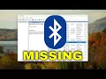 Toggle to Turn Bluetooth On or Off Is Missing in Windows Guide