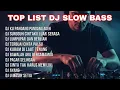 TOP LIST DJ SLOW BASS 2025 TIKTOK | Ku Pandang Adek Sungguh Cintaku Luar Biasa Lumpur dan Berlian