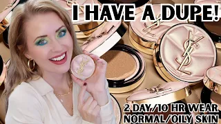 NEW YSL SOFT GLOW CUSHION FOUNDATION REVIEW 2 DAY WEAR TEST DUPE ALERT