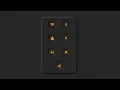 Amazing Animated Neumorphism Buttons Panel HTML5 CSS3 Tutorial