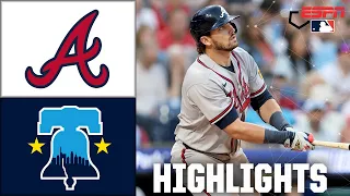 Atlanta Braves vs Philadelphia Phillies Full Game Highlights ESPN MLB