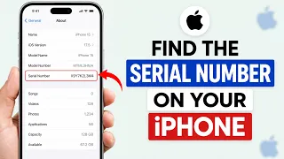 How to Find the Serial Number on Your iPhone