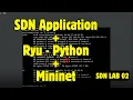Setting Up SDN L2 Learning Switch with Ryu Controller Mininet Ryu VM Tutorial Twebi Tech