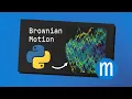 Simulating Brownian Motion in Python