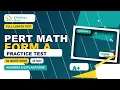PERT Math - Full-Length Timed Test with Answers