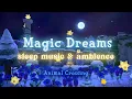 Lagu Animal Crossing Sleep Music + Soft Night Ambience 🪻☁️ Deep Sleep 💙 [8 hours]