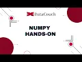 Numpy Hands on Python