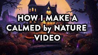 🦉🎨 How I Make A Calmed by Nature Video