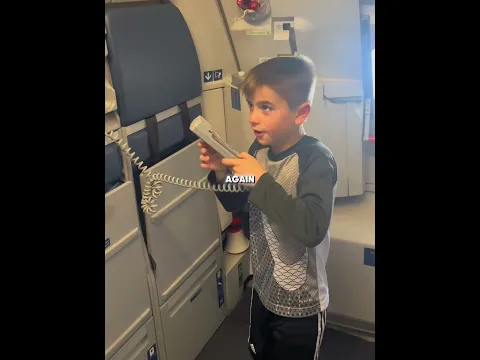 Everyone Thought He Was Making a Big Announcement 😂✈️