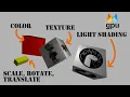 WebGPU Tutorial - Cube Rendering with Color Texture and Light Shading