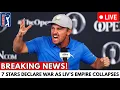 PGA Tour in CHAOS 7 Major Champions Terminate Contracts Early Over LIV s Cash Crisis