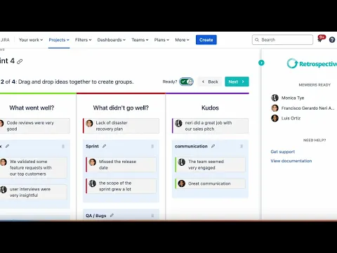 watch Agile Retrospectives for Jira video