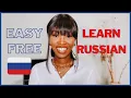 I learnt Russian language in a year with these easy and free resources
